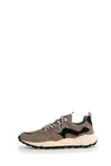 YAMANO 3 SUEDE / NYLON MESH SNEAKER - LIGHT BROWN / BROWN 3D27