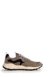 YAMANO 3 SUEDE / NYLON MESH SNEAKER - LIGHT BROWN / BROWN 3D27