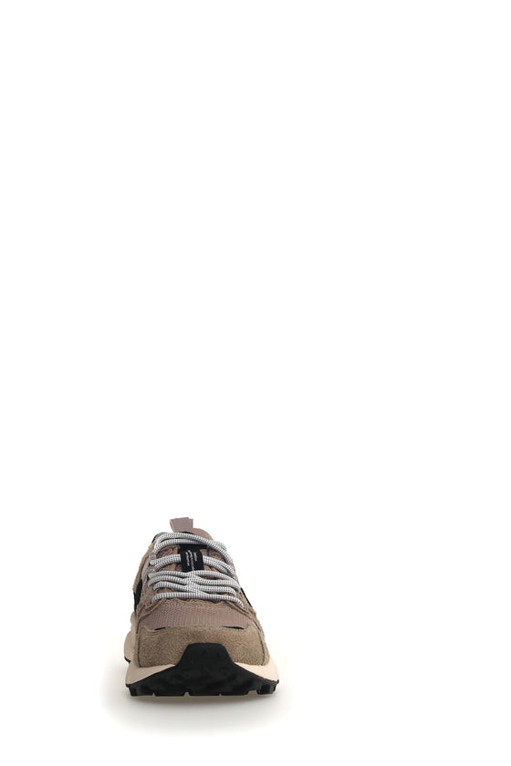 YAMANO 3 SUEDE / NYLON MESH SNEAKER - LIGHT BROWN / BROWN 3D27