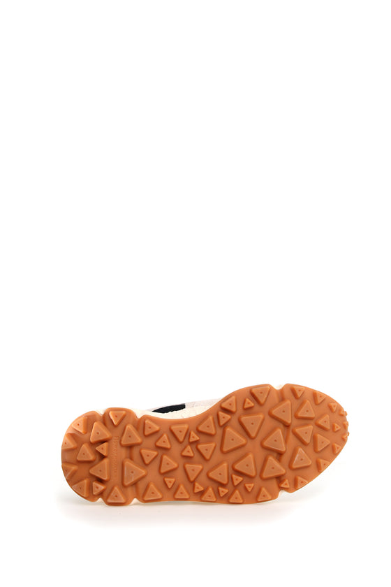 YAMANO 3 SUEDE / COTTON CANVAS SNEAKER - BEIGE 0E01