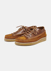 FINN CREPE SOLE SUEDE/LEATHER SHOE CANARY YELLOW