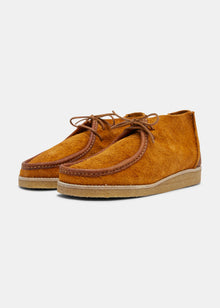  TORRES CREPE SOLE LEATHER/REVERSE CHUKKA BOOT CHESTNUT