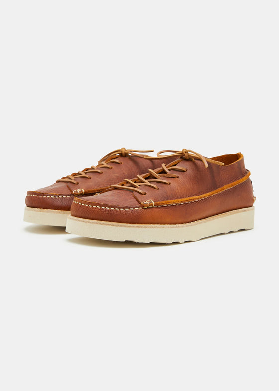FINN 3 EVA SOLE TUMBLED LEATHER SHOE CHESTNUT TAN