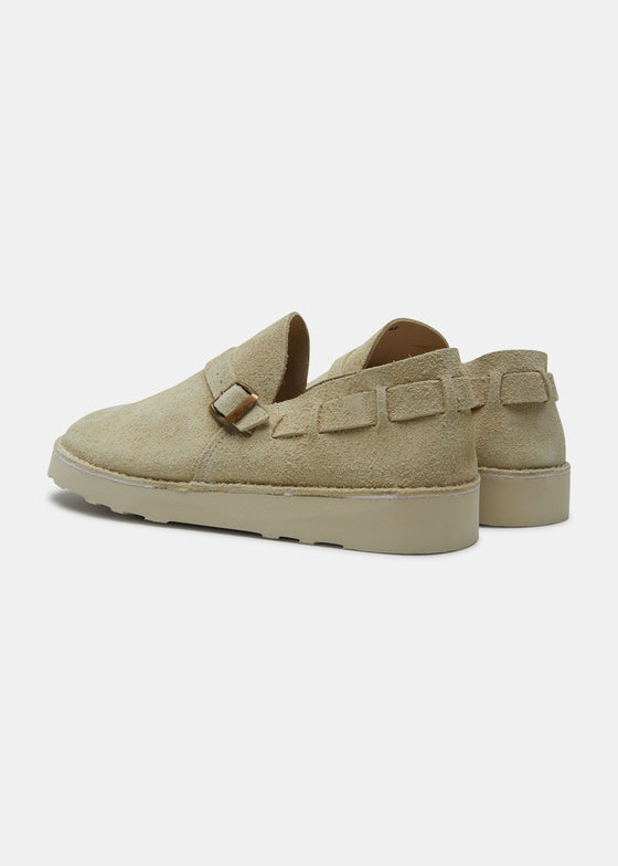 CORSO SUEDE MONK STRAP SHOE SAND