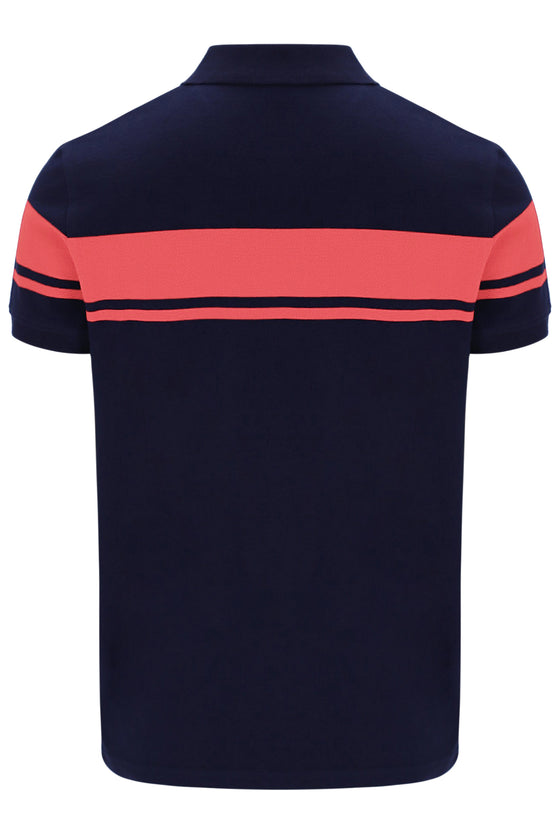 YOUNG LINE STRIPE POLO MARITIME / DUBARRY 2253