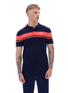 YOUNG LINE STRIPE POLO MARITIME / DUBARRY 2253