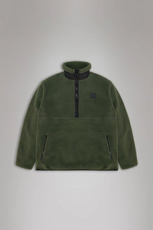  YERMO 1/2 ZIP FLEECE GREEN