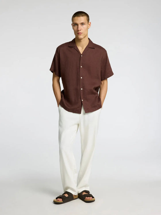 SLH220 LOOSE BRODY LINEN SUN PANT CLOUD DANCER