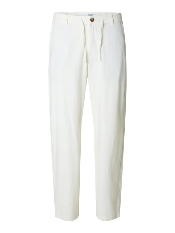 SLH220 LOOSE BRODY LINEN SUN PANT CLOUD DANCER