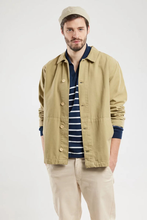 72932 FISHERMANS JACKET PALE OLIVE