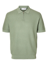 CRAN STRUCTURE ZIP POLO ICEBERG GREEN