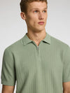CRAN STRUCTURE ZIP POLO ICEBERG GREEN