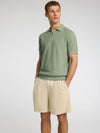 CRAN STRUCTURE ZIP POLO ICEBERG GREEN