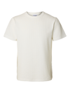 SANDER SEERSUCKER T-SHIRT EGRET
