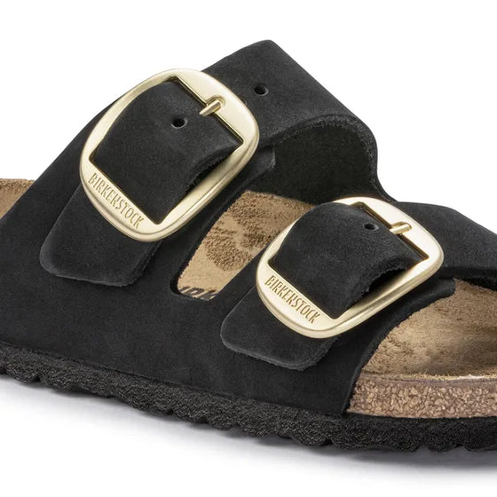 ARIZONA BIG BUCKLE NUBUCK BLACK