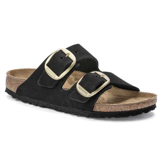 ARIZONA BIG BUCKLE NUBUCK BLACK