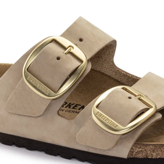 ARIZONA BIG BUCKLE NUBUCK SANDCASTLE