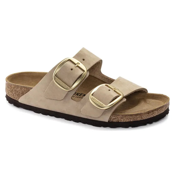 ARIZONA BIG BUCKLE NUBUCK SANDCASTLE