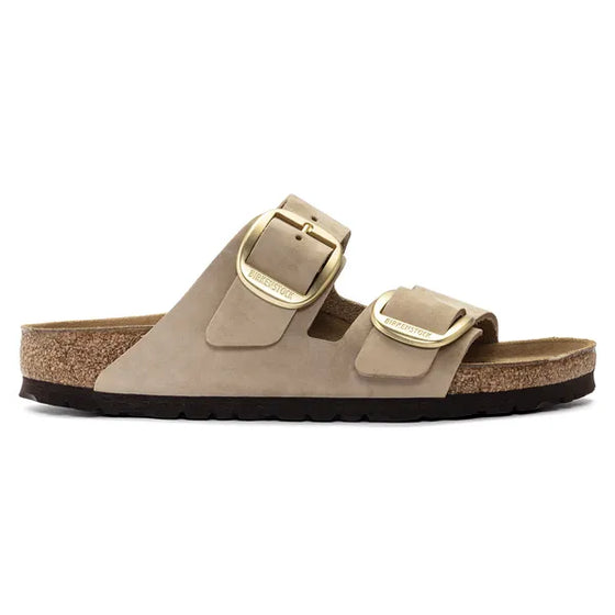 ARIZONA BIG BUCKLE NUBUCK SANDCASTLE