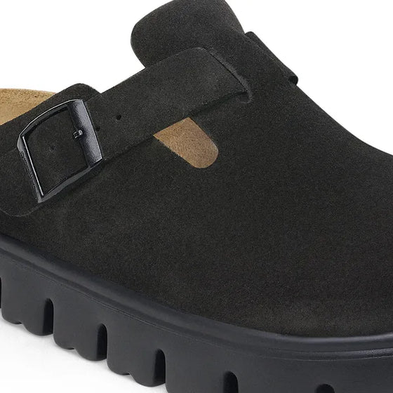 BOSTON CHUNKY SUEDE BLACK BLACK