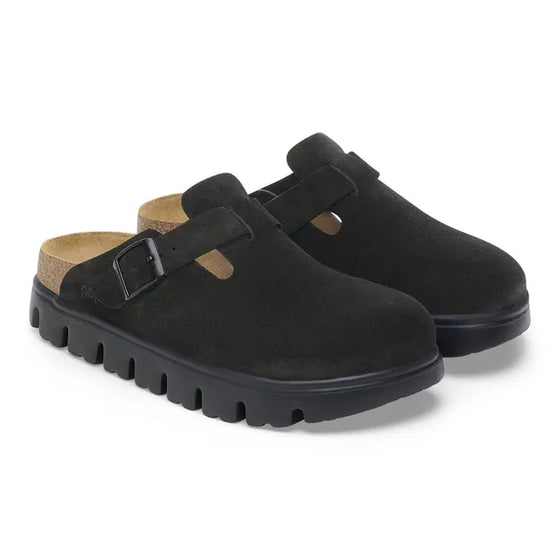 BOSTON CHUNKY SUEDE BLACK BLACK