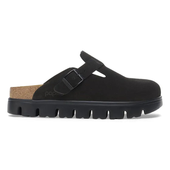 BOSTON CHUNKY SUEDE BLACK BLACK
