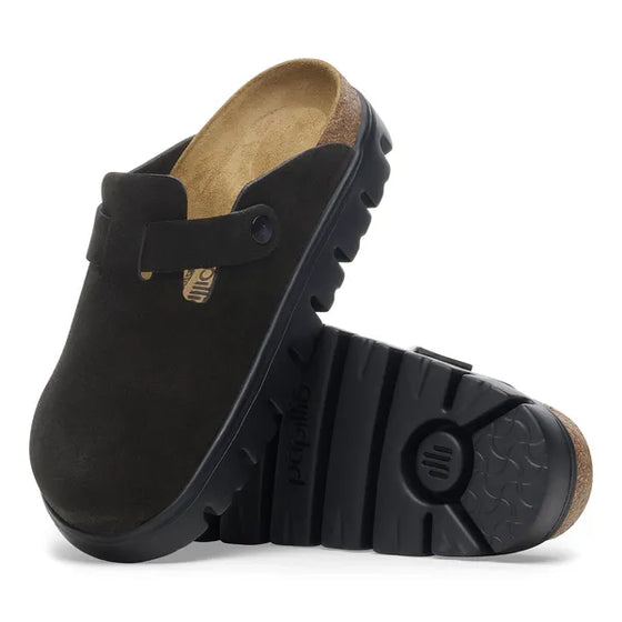 BOSTON CHUNKY SUEDE BLACK BLACK
