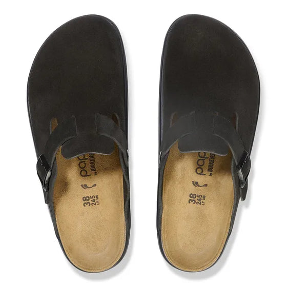 BOSTON CHUNKY SUEDE BLACK BLACK