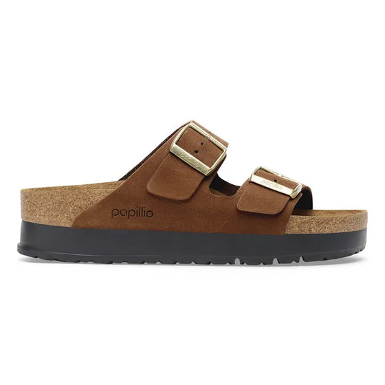 ARIZONA PLATFORM FLEX NUBUCK DARK TEA