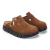 BOSTON CHUNKY SUEDE DARK TEA