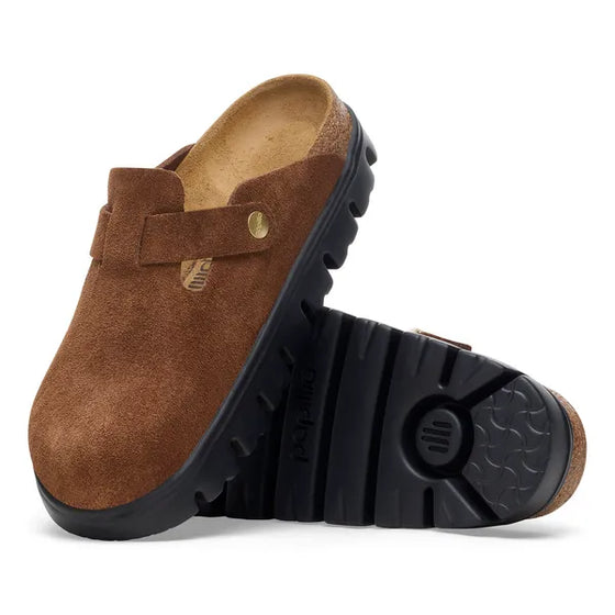 BOSTON CHUNKY SUEDE DARK TEA