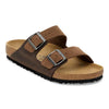 ARIZONA MIXED LEATHER/SUEDE DARK TEA