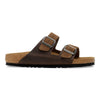 ARIZONA MIXED LEATHER/SUEDE DARK TEA