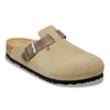 BOSTON MIXED LEATHER FADED KHAKI