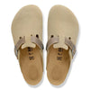 BOSTON MIXED LEATHER FADED KHAKI