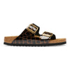 ARIZONA ALLIGATOR EMBOSSED BLACK BROWN