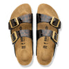 ARIZONA ALLIGATOR EMBOSSED BLACK BROWN