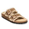 ARIZONA SHEARLING SUEDE DARK TEA