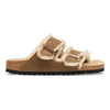 ARIZONA SHEARLING SUEDE DARK TEA