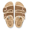 ARIZONA SHEARLING SUEDE DARK TEA