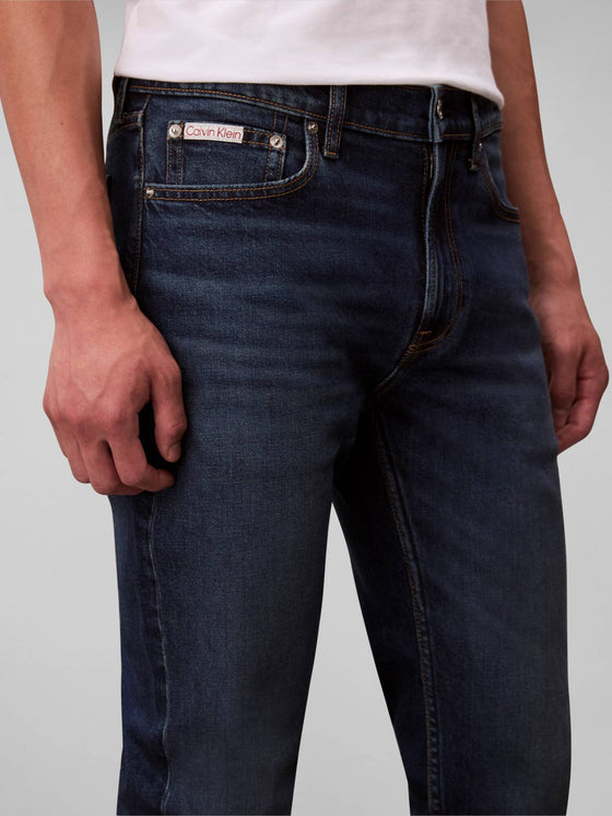 SLIM TAPERED JEANS OIL SLICK (PTR)