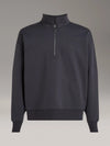 INTERLOCK RELAXED FIT 1/2 ZIP SWEAT PHANTOM (BA1)