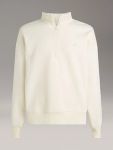 INTERLOCK RELAXED FIT 1/2 ZIP SWEAT TOFU (YAS)