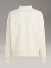 INTERLOCK RELAXED FIT 1/2 ZIP SWEAT TOFU (YAS)