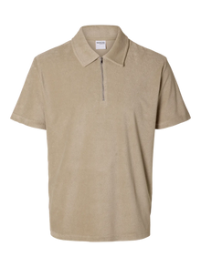  TERRY RLX 1/2 ZIP CASHMERE