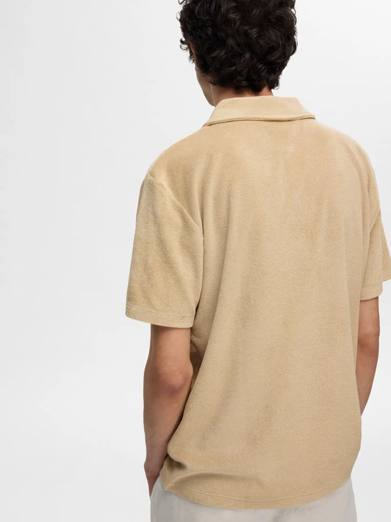 TERRY RLX 1/2 ZIP CASHMERE