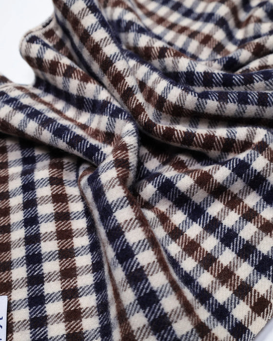 CLUB CHECK SCARF WITH GIFT BOX