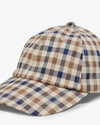 CLUB CHECK COTTON CAP