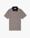 CLUB CHECK PIQUET POLO NAVY