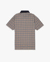 CLUB CHECK PIQUET POLO NAVY